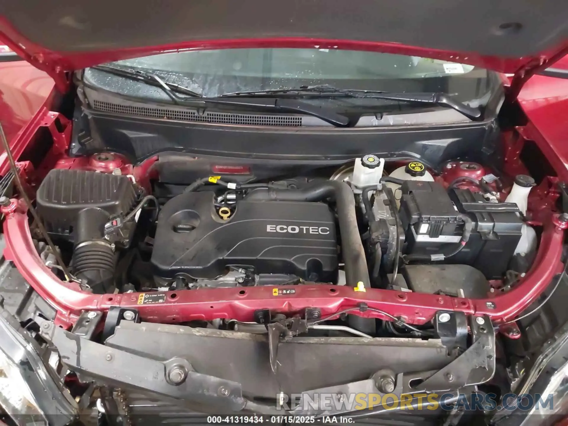 10 Photograph of a damaged car 3GNAXKEV8KS668387 CHEVROLET EQUINOX 2019