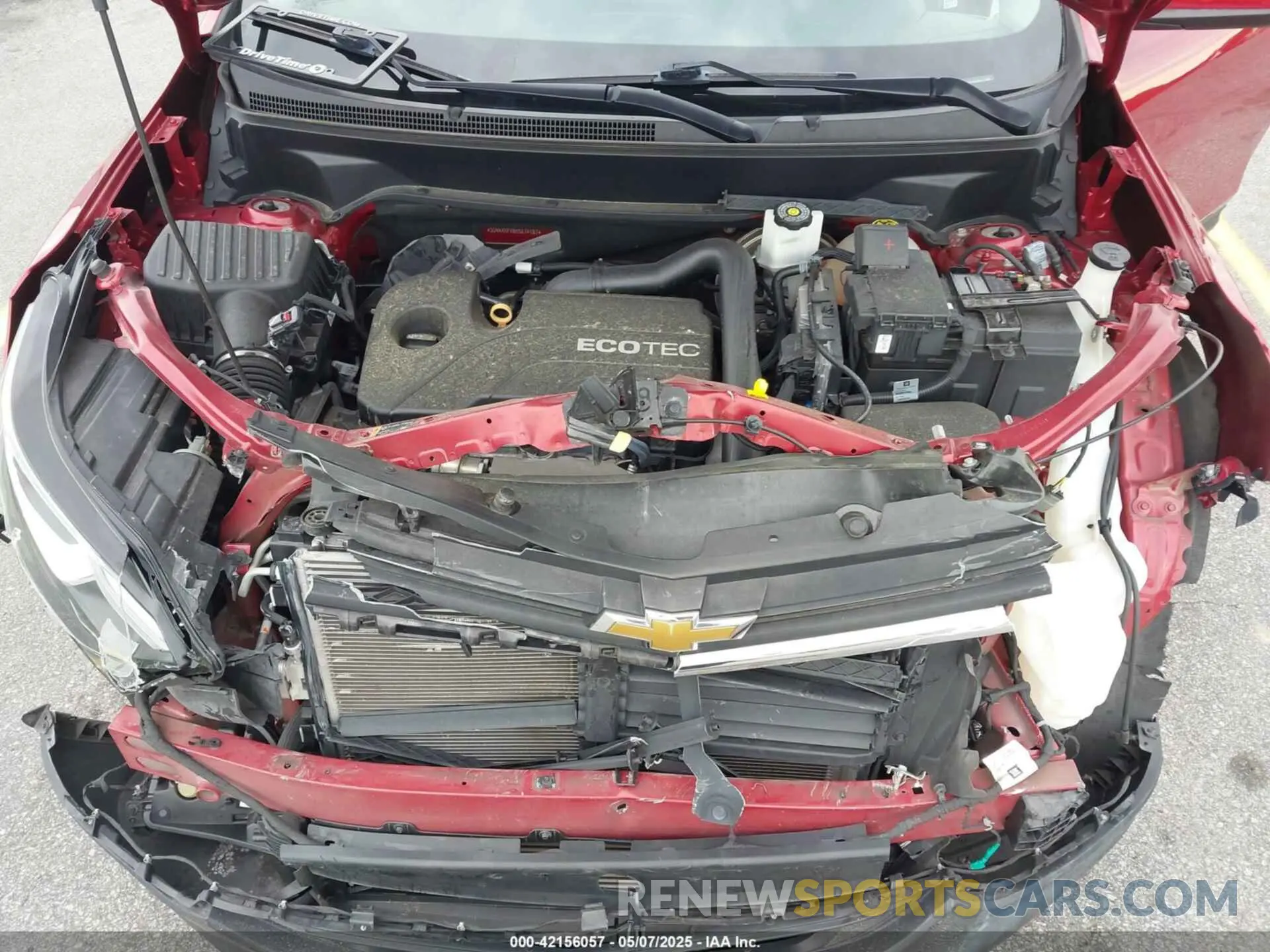 10 Photograph of a damaged car 3GNAXKEV8KS674187 CHEVROLET EQUINOX 2019