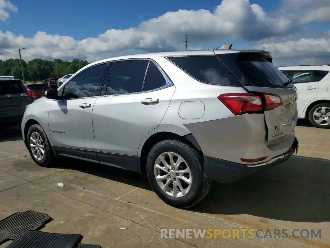 2 Photograph of a damaged car 3GNAXKEV9KL127083 CHEVROLET EQUINOX 2019