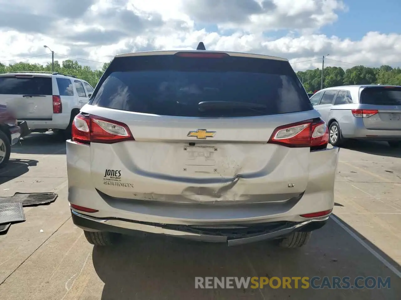 6 Photograph of a damaged car 3GNAXKEV9KL127083 CHEVROLET EQUINOX 2019