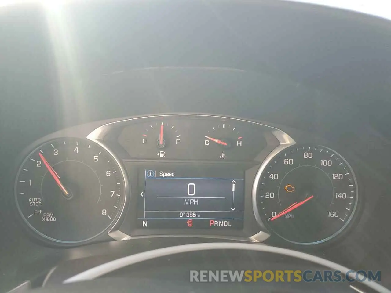 9 Photograph of a damaged car 3GNAXKEV9KL127083 CHEVROLET EQUINOX 2019