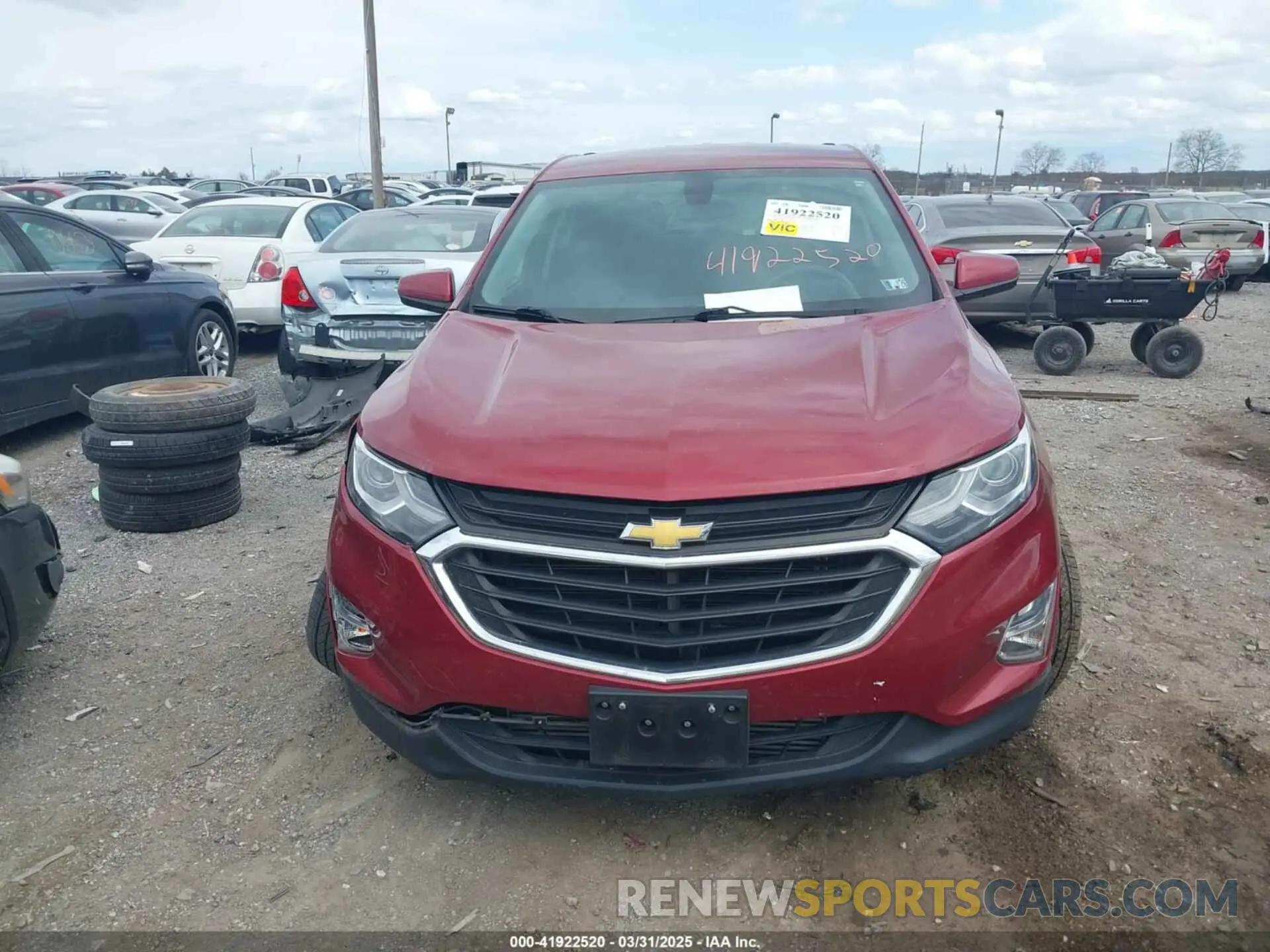 12 Photograph of a damaged car 3GNAXKEV9KL145180 CHEVROLET EQUINOX 2019