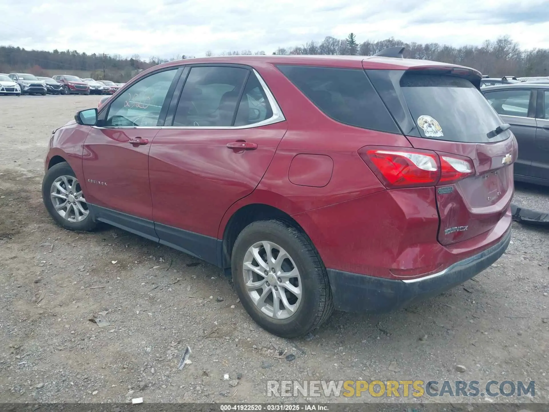 3 Photograph of a damaged car 3GNAXKEV9KL145180 CHEVROLET EQUINOX 2019