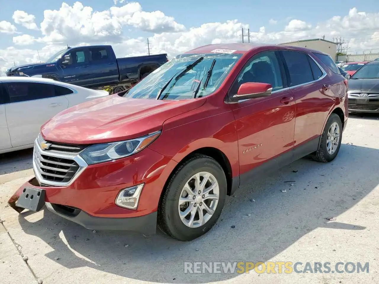 1 Photograph of a damaged car 3GNAXKEV9KL201912 CHEVROLET EQUINOX 2019