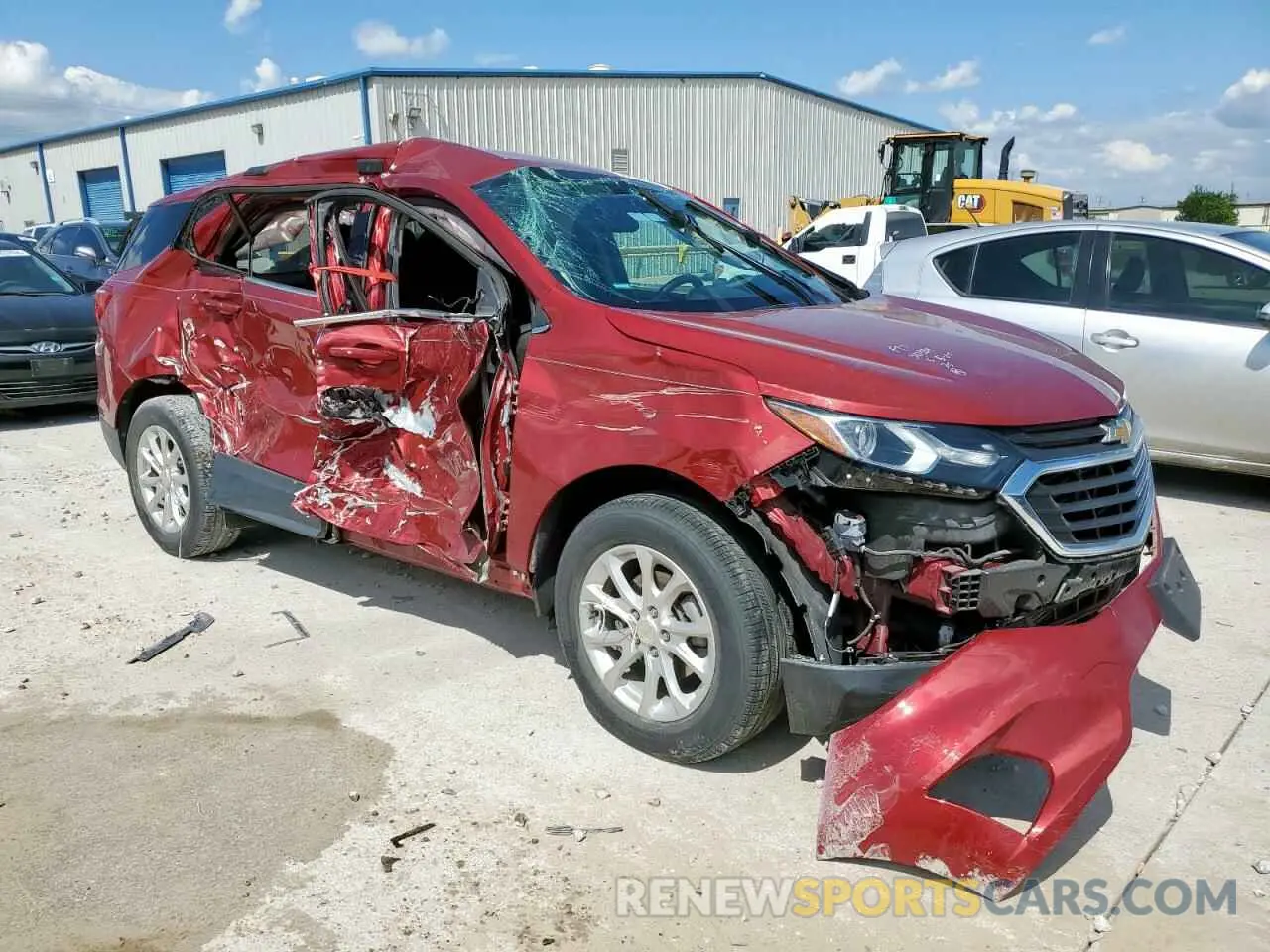 4 Photograph of a damaged car 3GNAXKEV9KL201912 CHEVROLET EQUINOX 2019