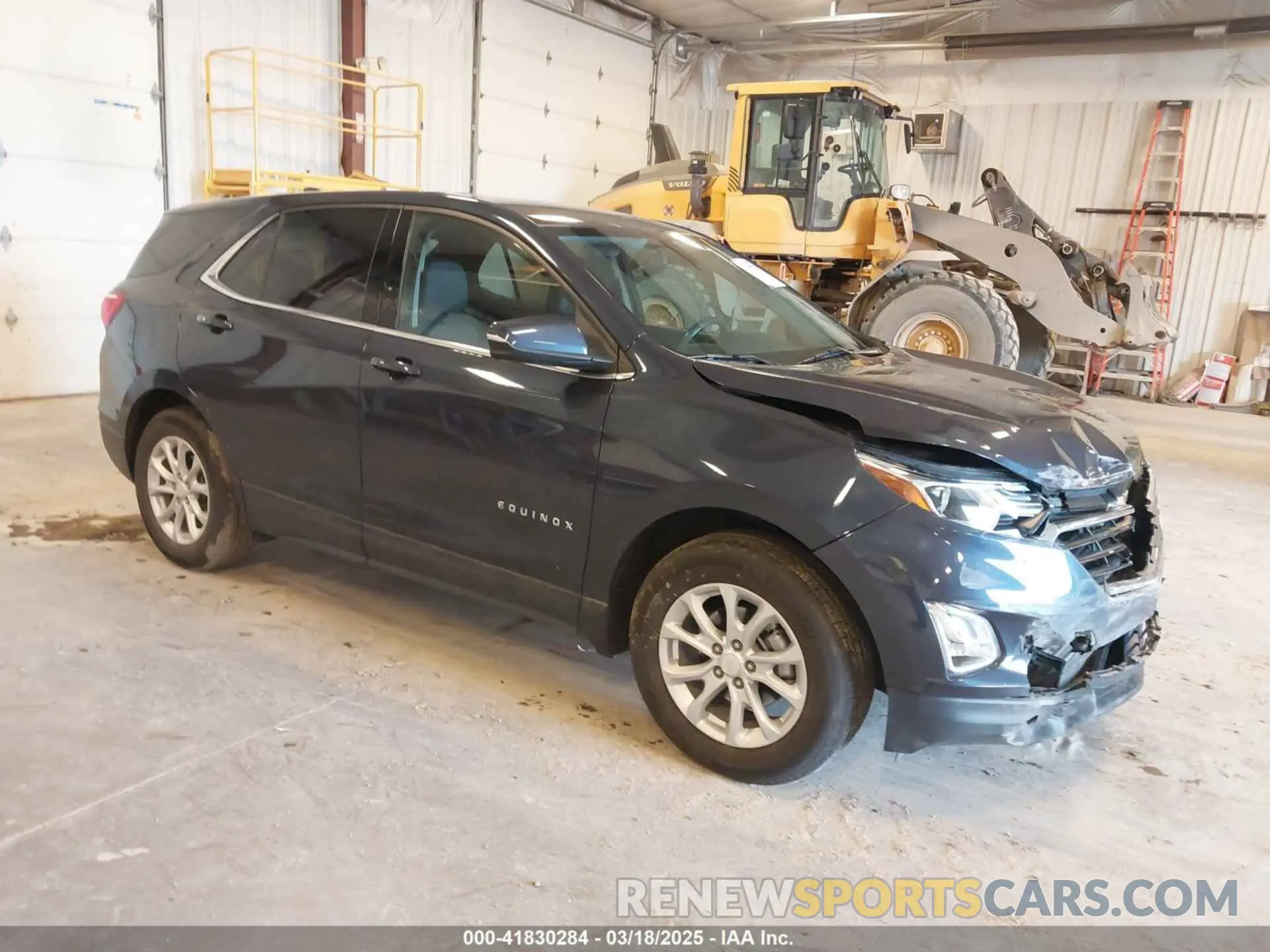 1 Photograph of a damaged car 3GNAXKEV9KS509961 CHEVROLET EQUINOX 2019