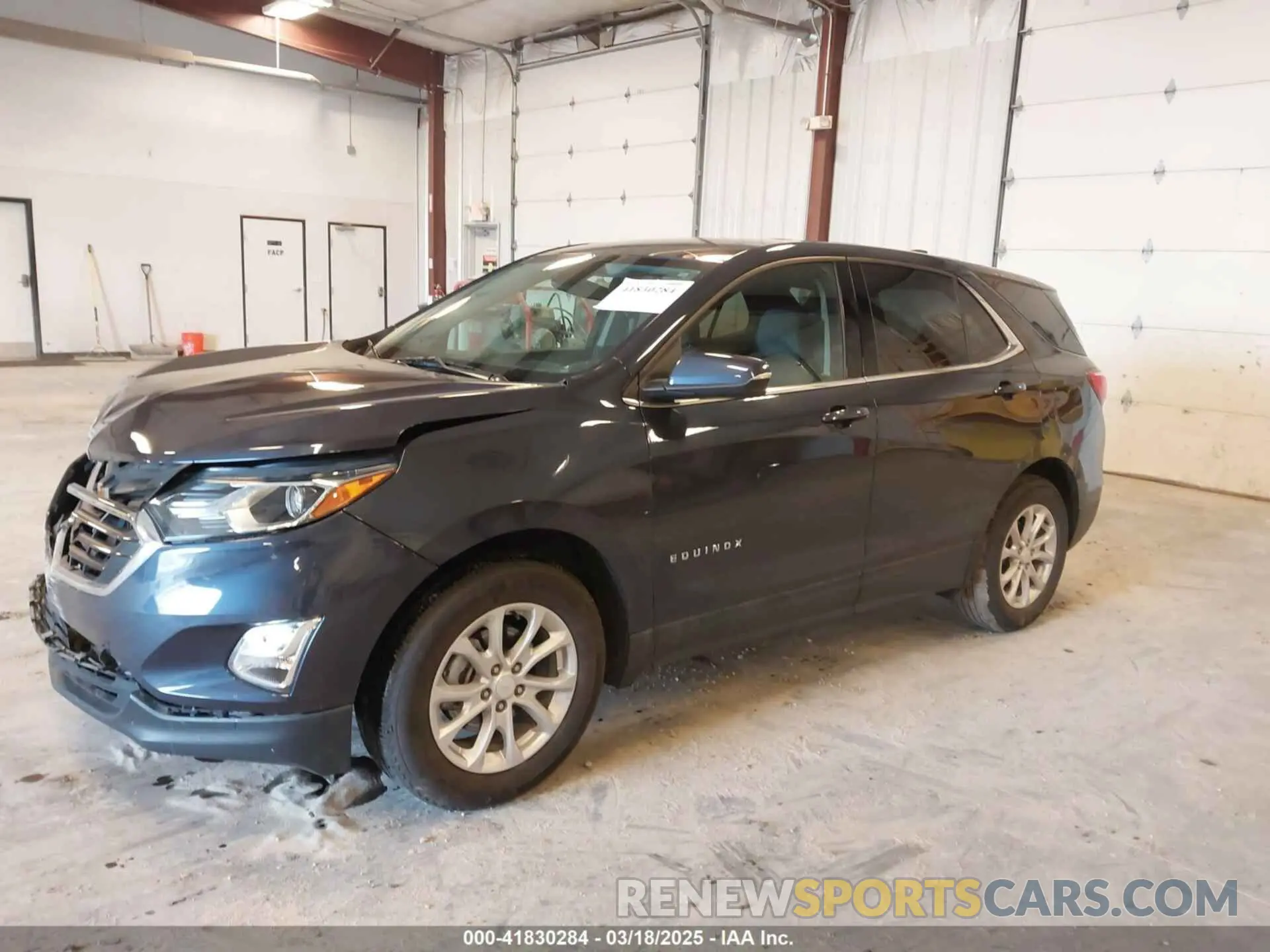 2 Photograph of a damaged car 3GNAXKEV9KS509961 CHEVROLET EQUINOX 2019