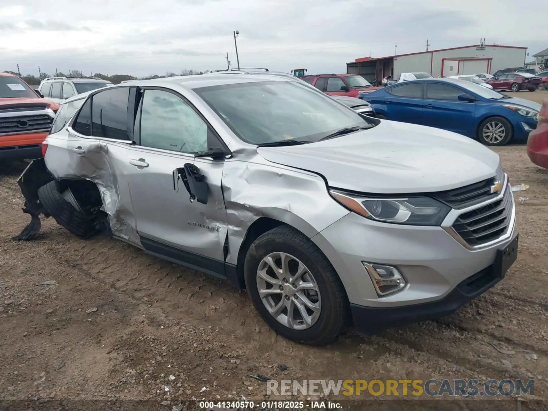 1 Photograph of a damaged car 3GNAXKEV9KS513914 CHEVROLET EQUINOX 2019