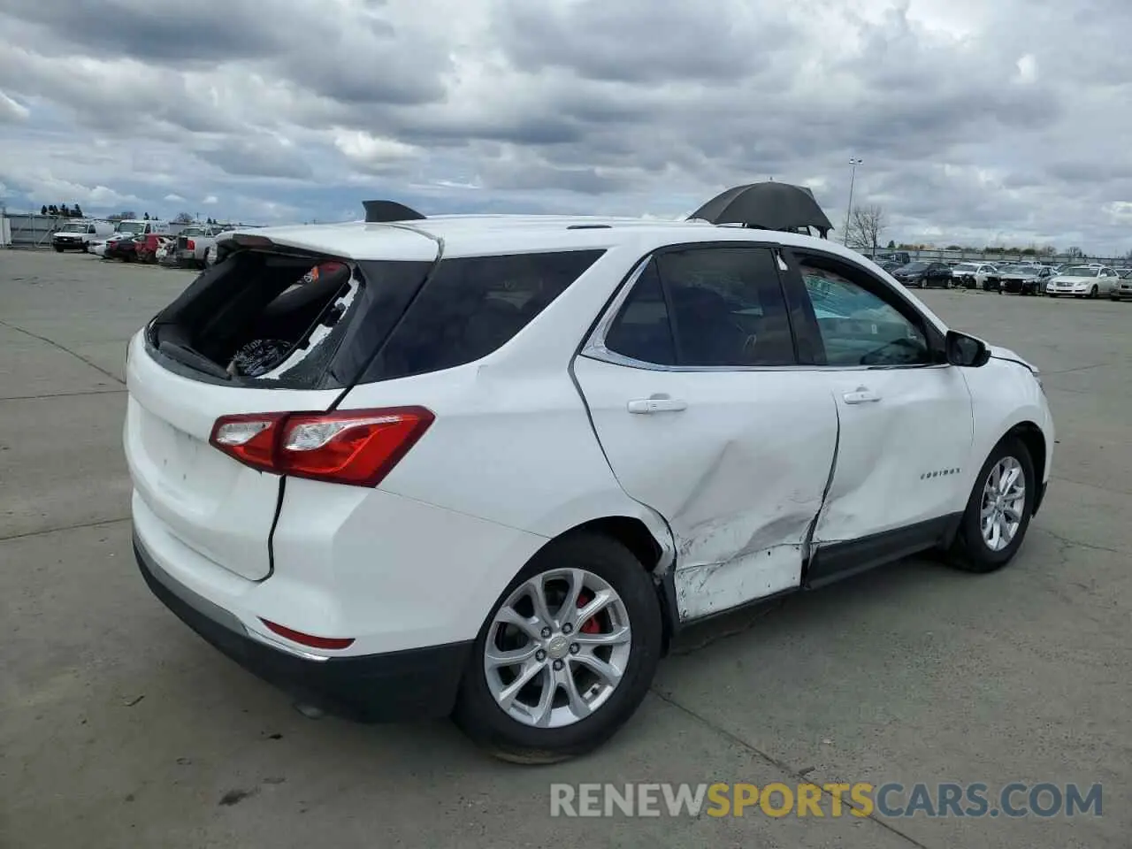 3 Photograph of a damaged car 3GNAXKEV9KS515548 CHEVROLET EQUINOX 2019