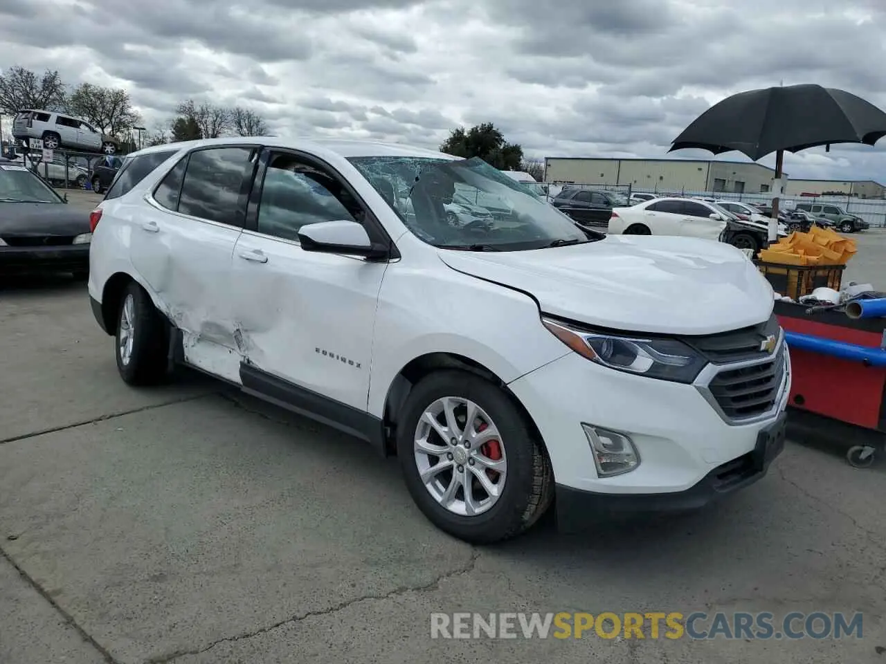 4 Photograph of a damaged car 3GNAXKEV9KS515548 CHEVROLET EQUINOX 2019