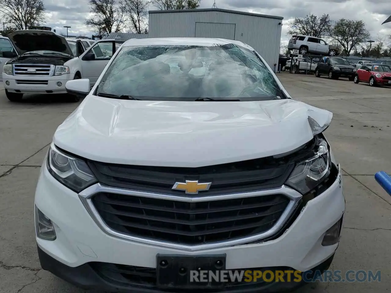 5 Photograph of a damaged car 3GNAXKEV9KS515548 CHEVROLET EQUINOX 2019