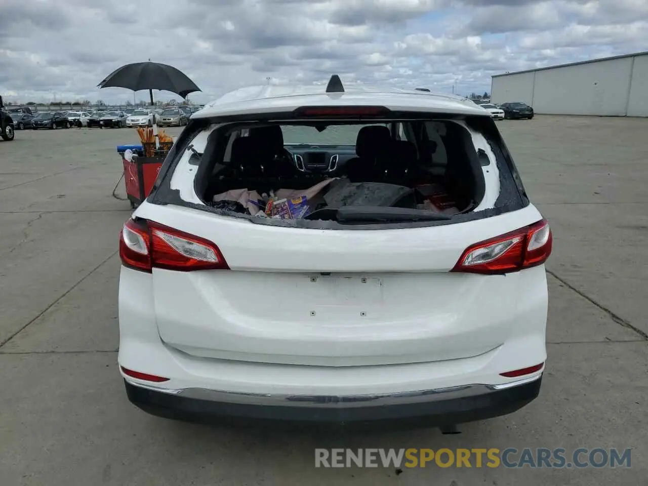 6 Photograph of a damaged car 3GNAXKEV9KS515548 CHEVROLET EQUINOX 2019