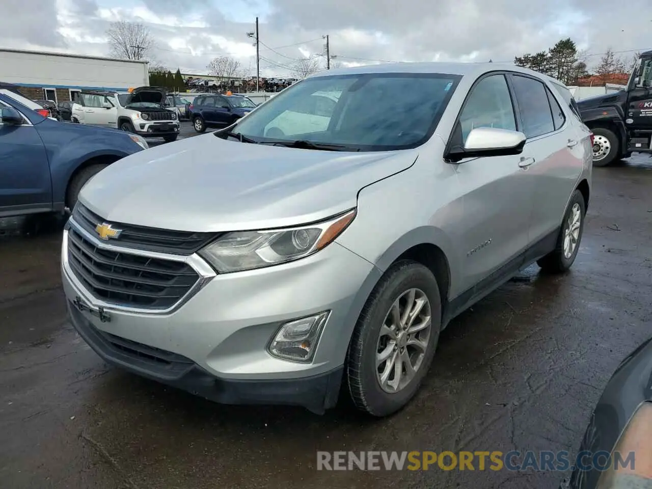 1 Photograph of a damaged car 3GNAXKEV9KS566922 CHEVROLET EQUINOX 2019