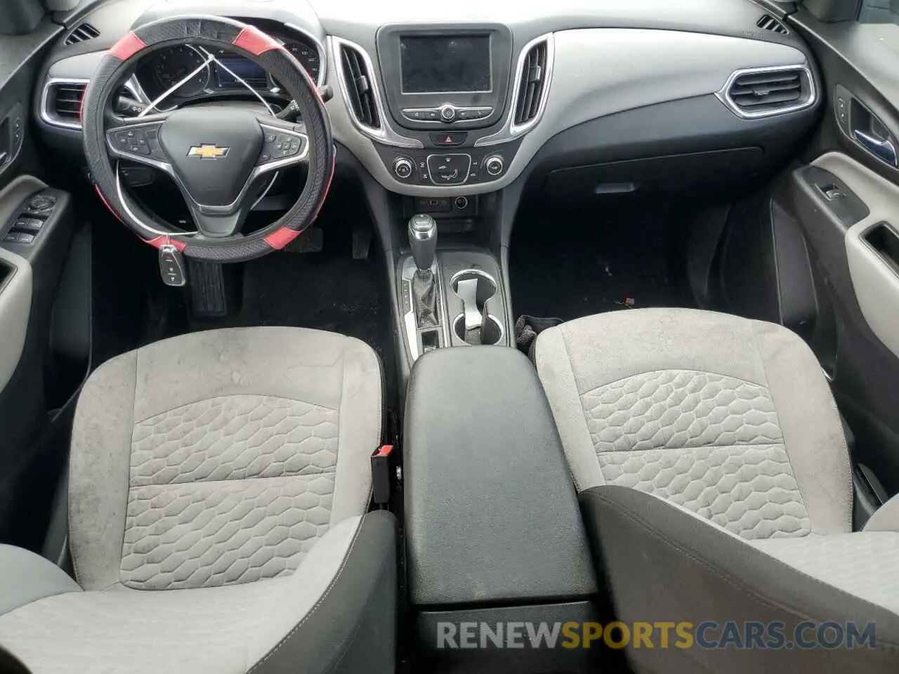 8 Photograph of a damaged car 3GNAXKEV9KS566922 CHEVROLET EQUINOX 2019