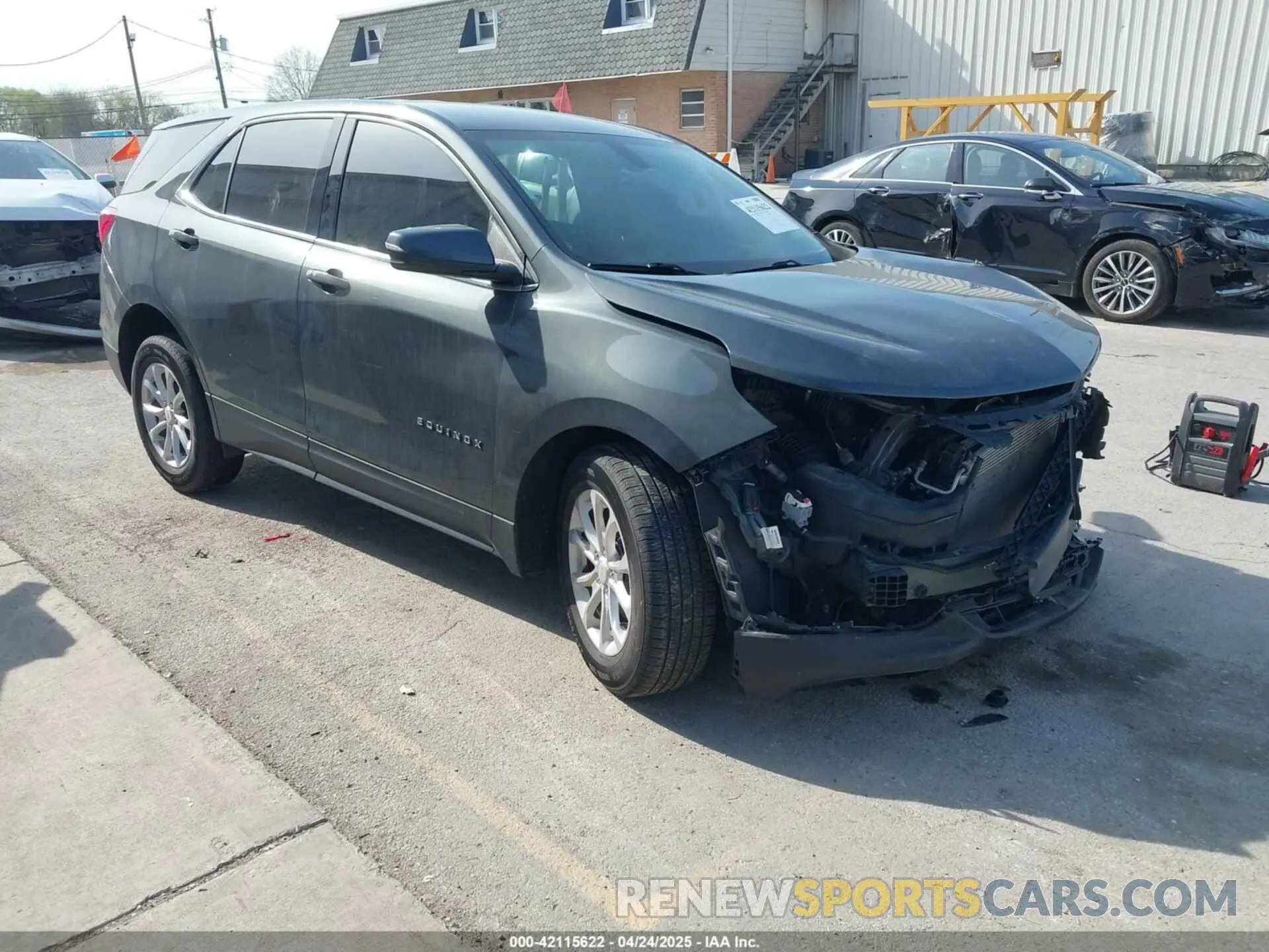 1 Photograph of a damaged car 3GNAXKEV9KS568542 CHEVROLET EQUINOX 2019