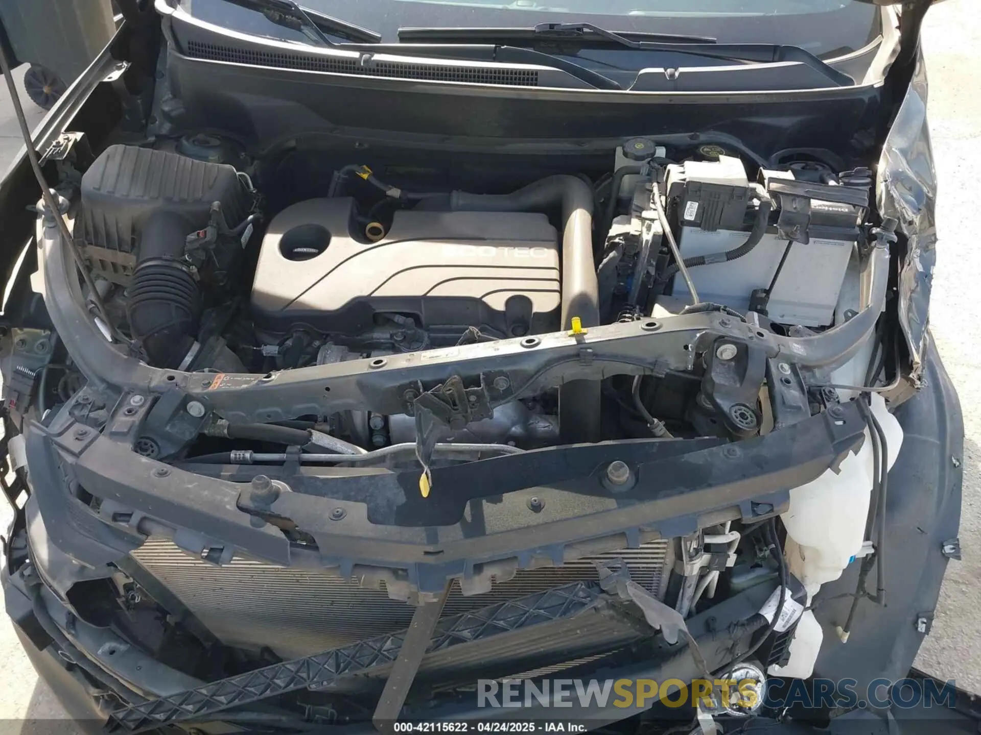 10 Photograph of a damaged car 3GNAXKEV9KS568542 CHEVROLET EQUINOX 2019