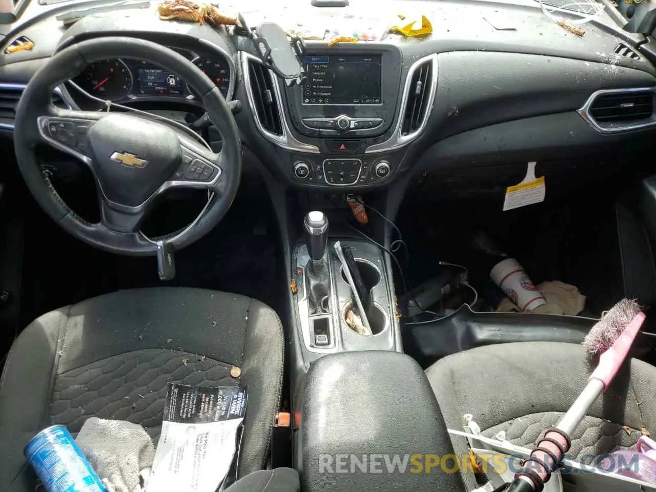 8 Photograph of a damaged car 3GNAXKEV9KS592534 CHEVROLET EQUINOX 2019