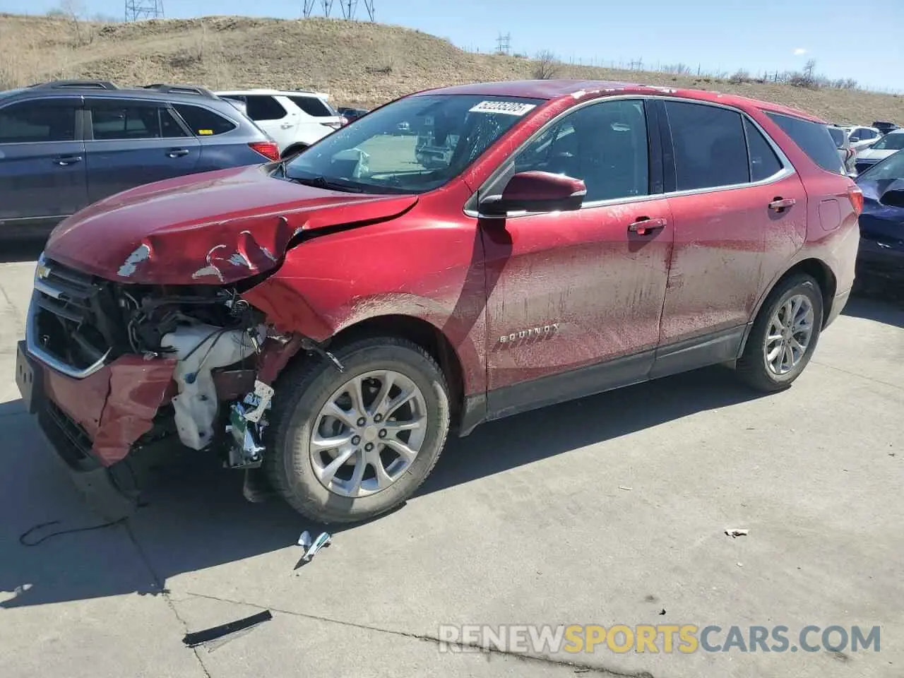 1 Photograph of a damaged car 3GNAXKEV9KS598527 CHEVROLET EQUINOX 2019