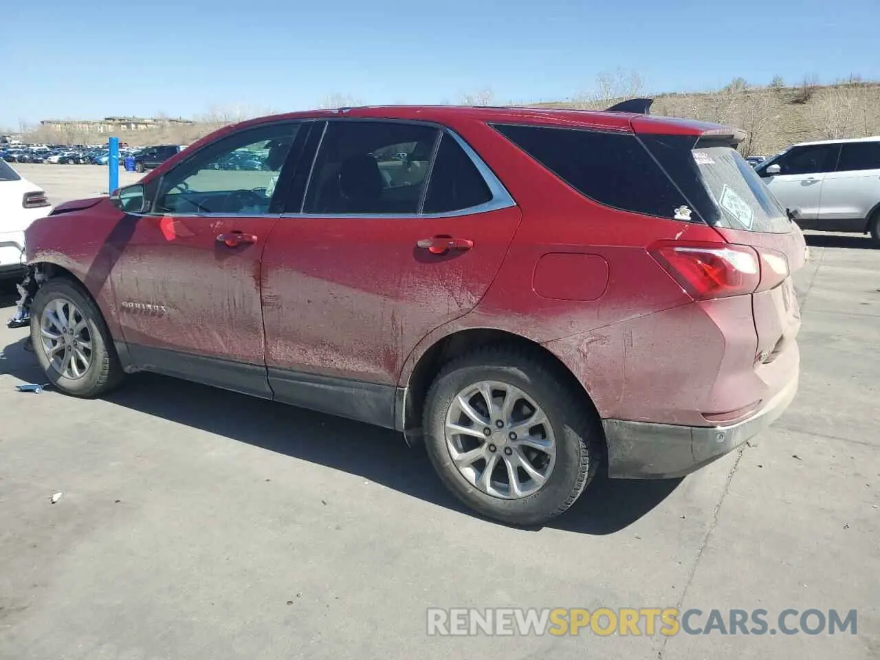 2 Photograph of a damaged car 3GNAXKEV9KS598527 CHEVROLET EQUINOX 2019