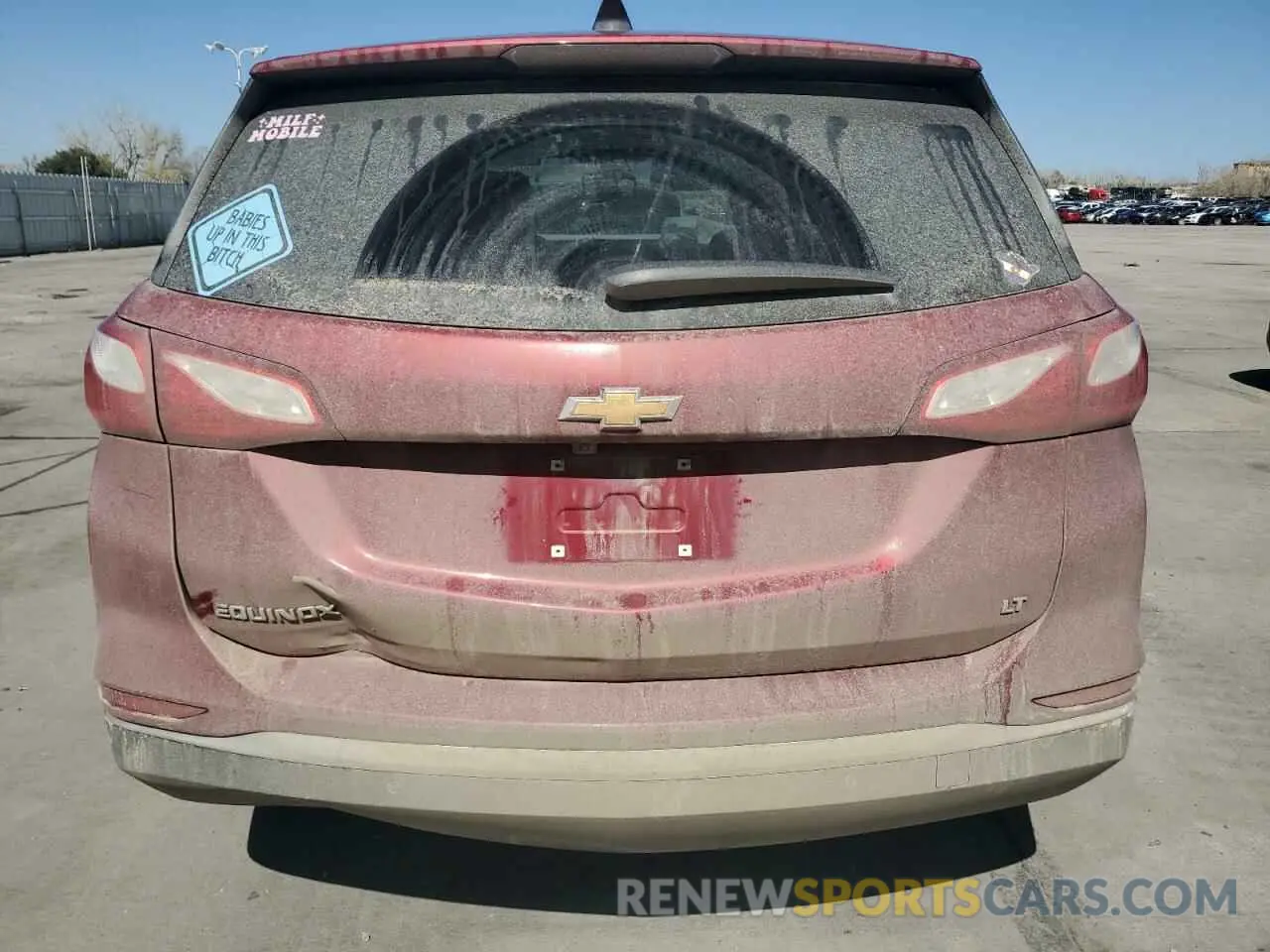 6 Photograph of a damaged car 3GNAXKEV9KS598527 CHEVROLET EQUINOX 2019