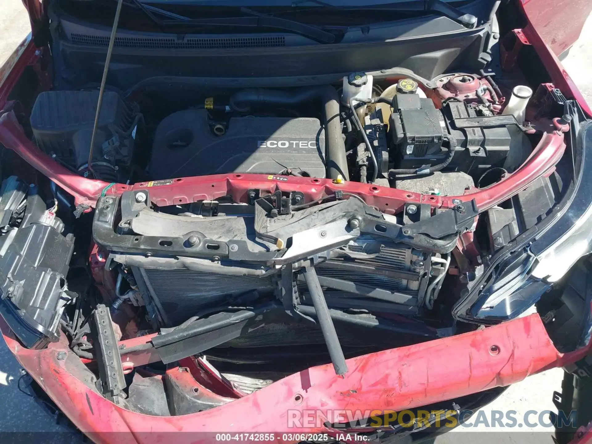 10 Photograph of a damaged car 3GNAXKEV9KS655471 CHEVROLET EQUINOX 2019