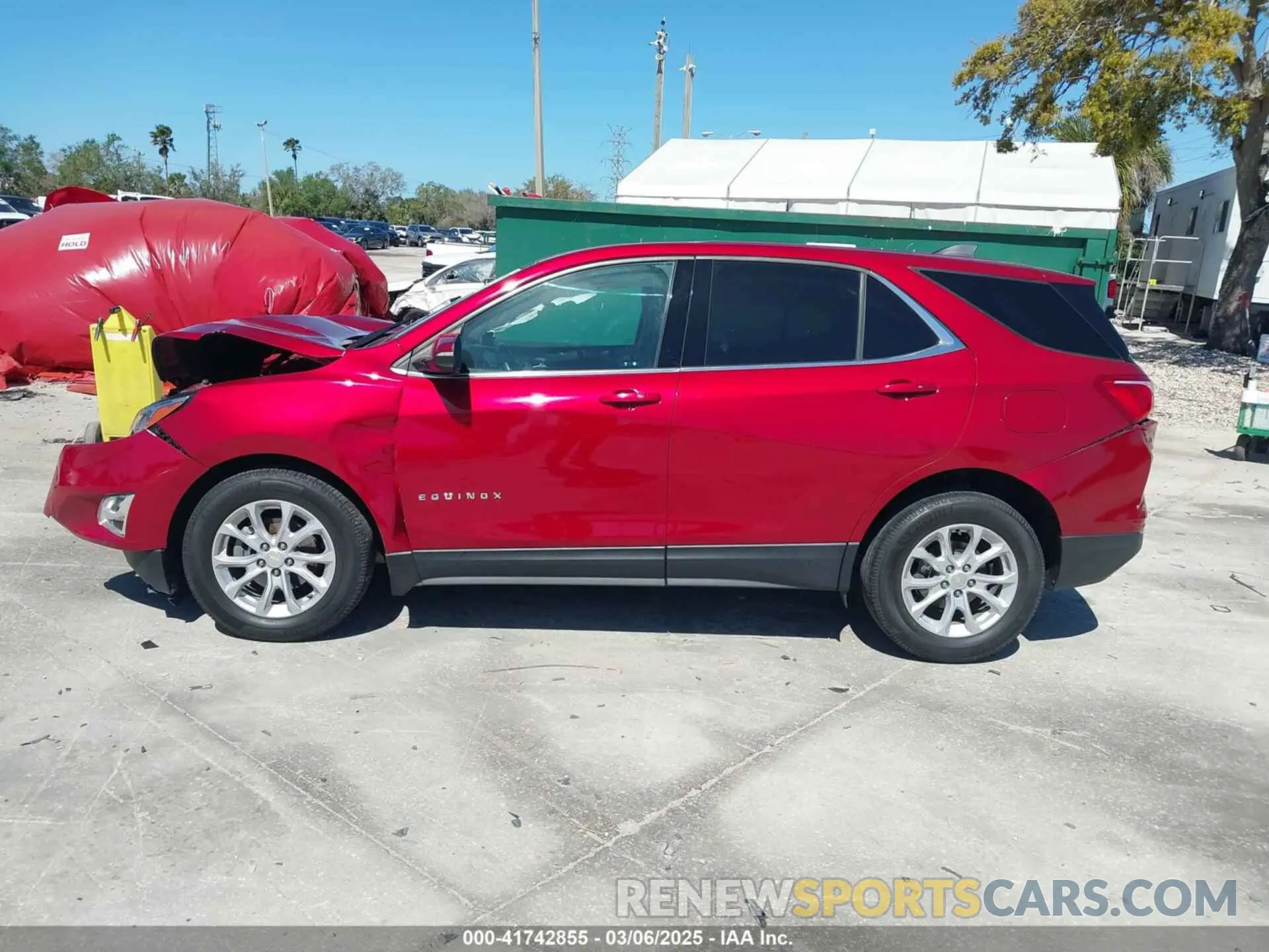 14 Photograph of a damaged car 3GNAXKEV9KS655471 CHEVROLET EQUINOX 2019