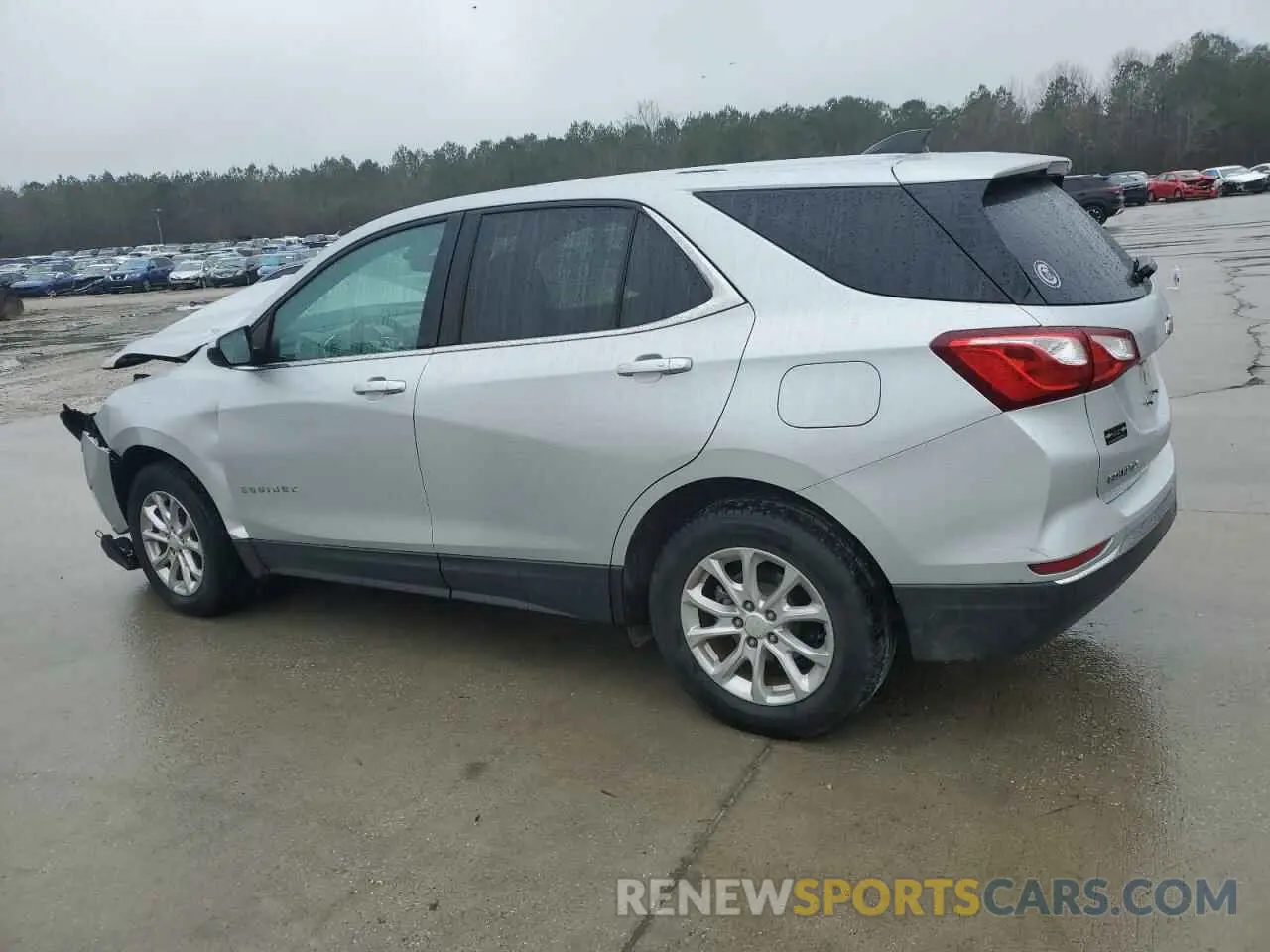 2 Photograph of a damaged car 3GNAXKEVXKL204656 CHEVROLET EQUINOX 2019