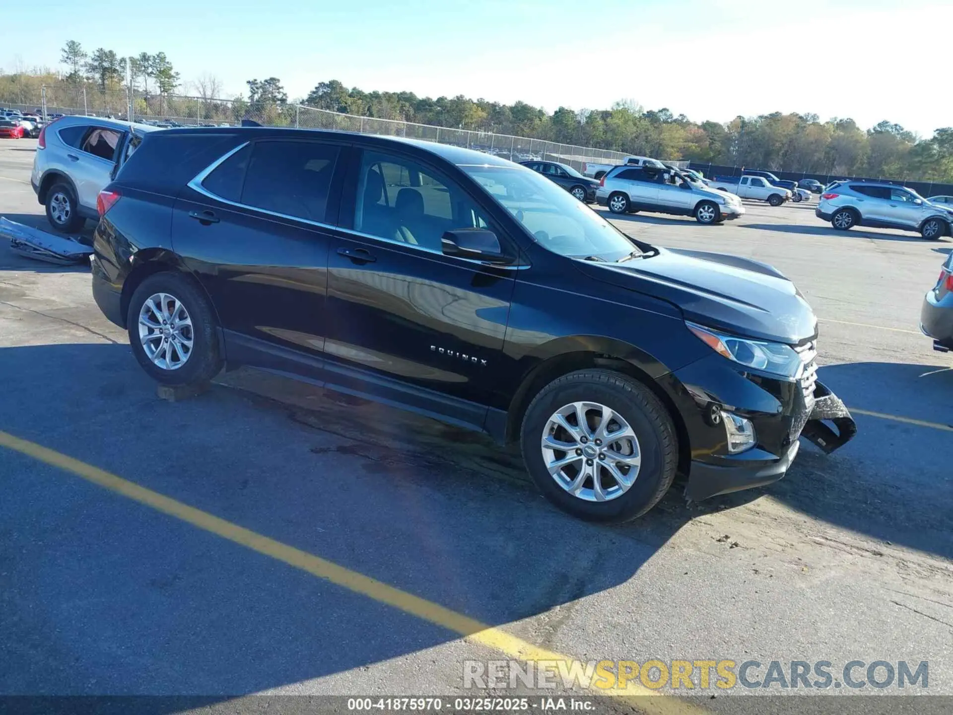 1 Photograph of a damaged car 3GNAXKEVXKL219870 CHEVROLET EQUINOX 2019