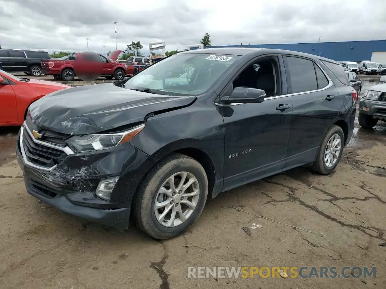 1 Photograph of a damaged car 3GNAXKEVXKL258782 CHEVROLET EQUINOX 2019