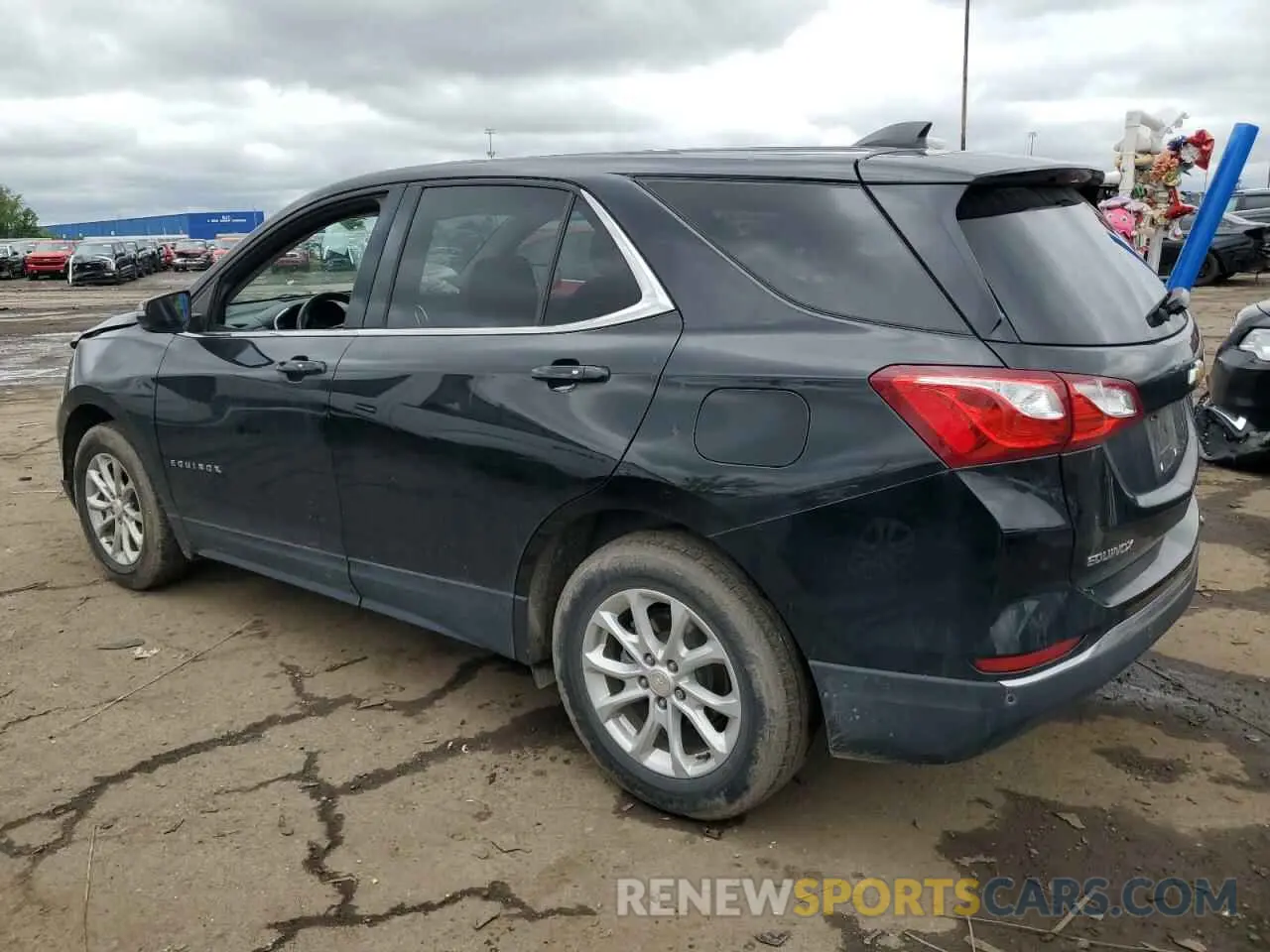 2 Photograph of a damaged car 3GNAXKEVXKL258782 CHEVROLET EQUINOX 2019