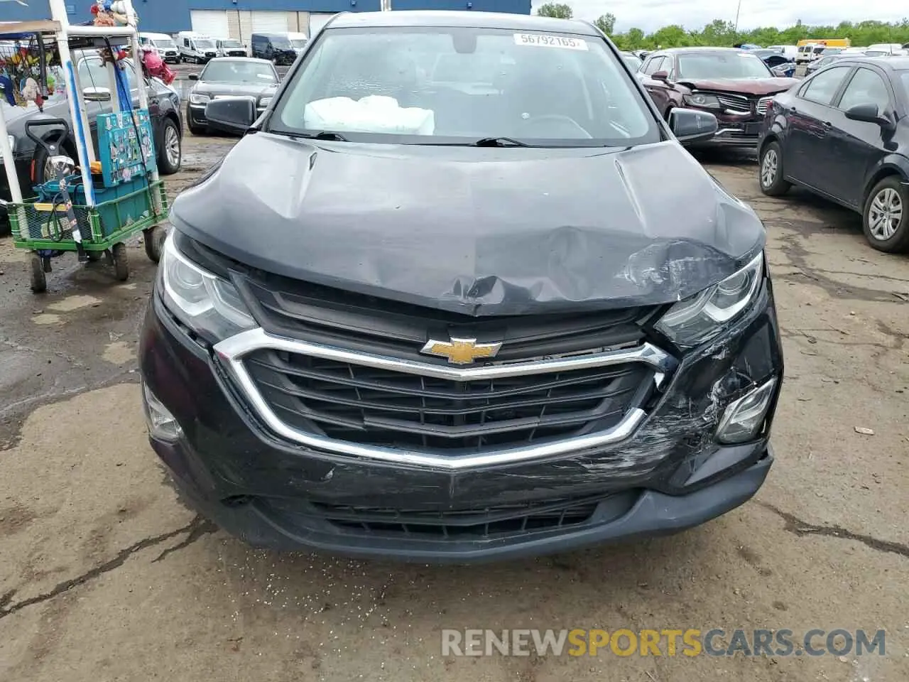 5 Photograph of a damaged car 3GNAXKEVXKL258782 CHEVROLET EQUINOX 2019