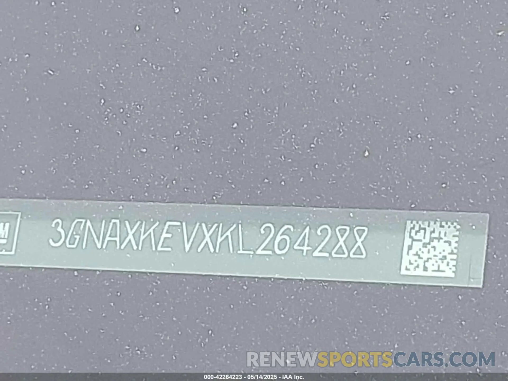 16 Photograph of a damaged car 3GNAXKEVXKL264288 CHEVROLET EQUINOX 2019