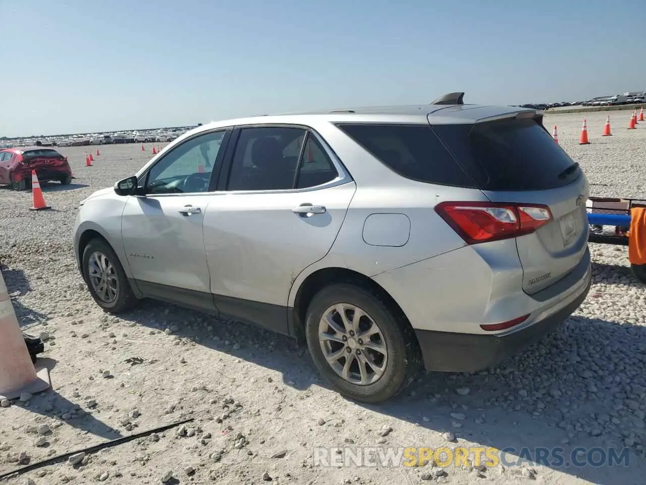 2 Photograph of a damaged car 3GNAXKEVXKS507572 CHEVROLET EQUINOX 2019