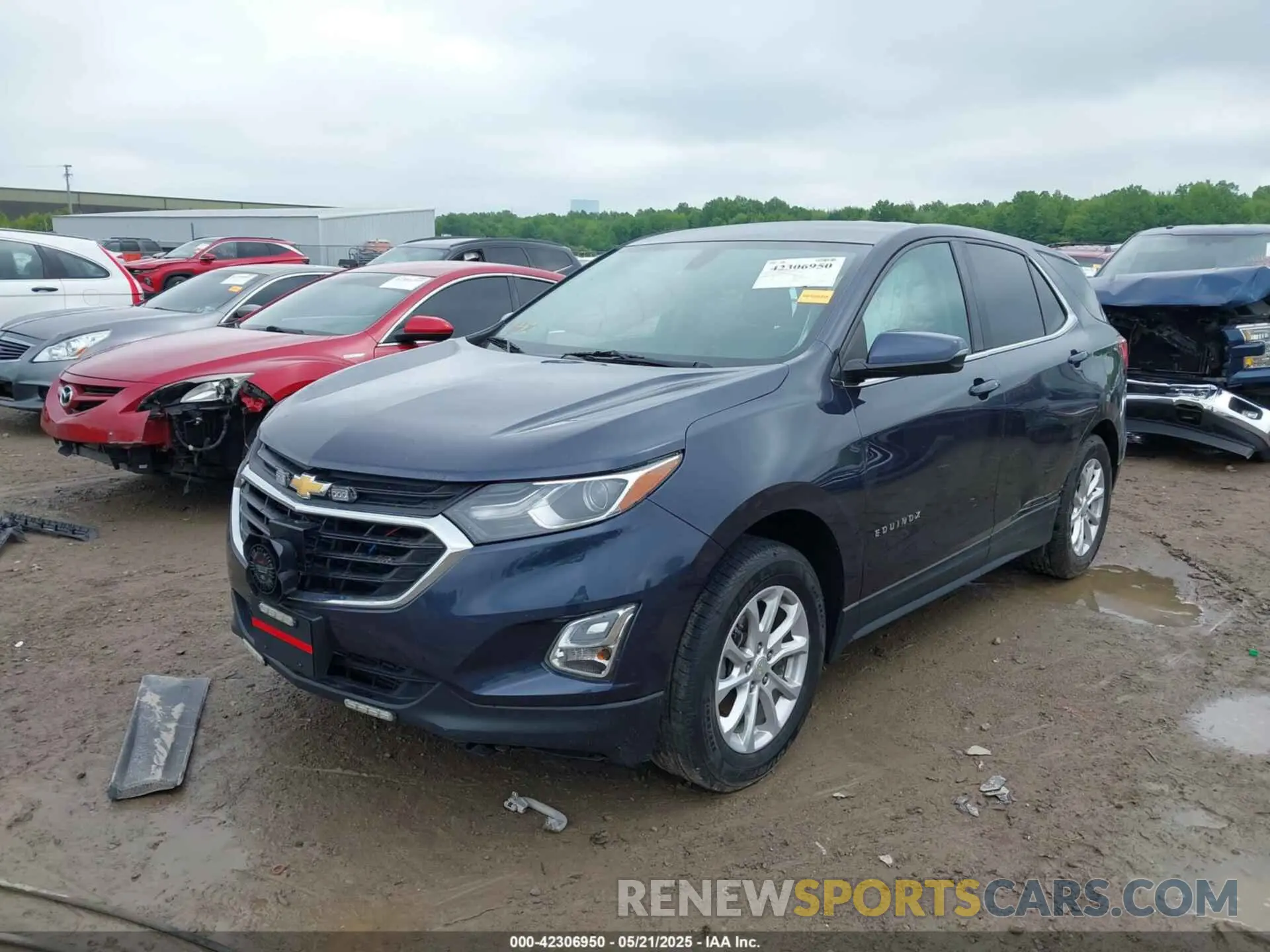 2 Photograph of a damaged car 3GNAXKEVXKS547103 CHEVROLET EQUINOX 2019