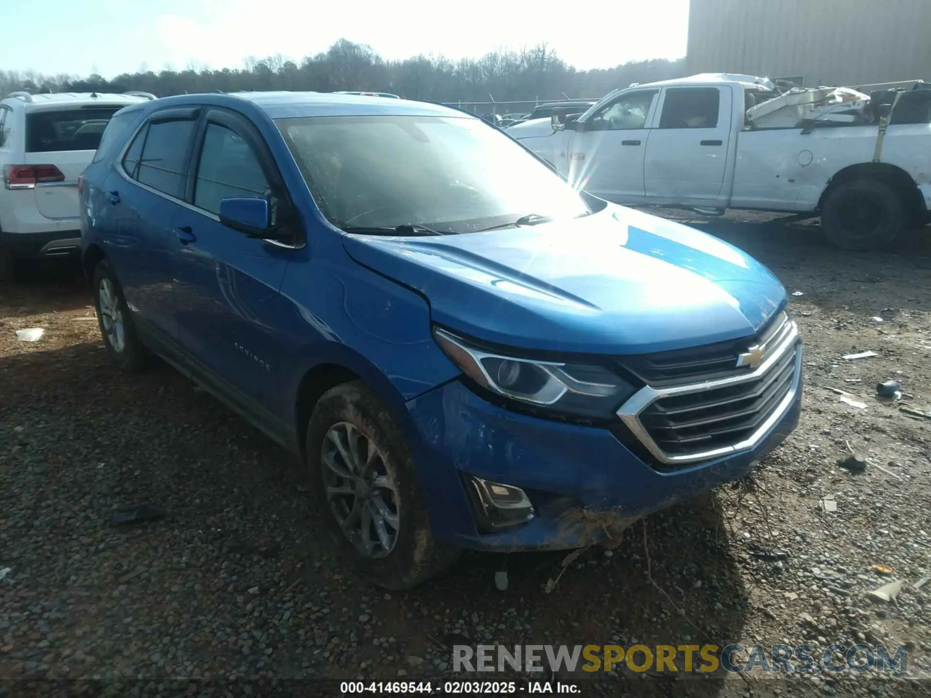 1 Photograph of a damaged car 3GNAXKEVXKS581753 CHEVROLET EQUINOX 2019