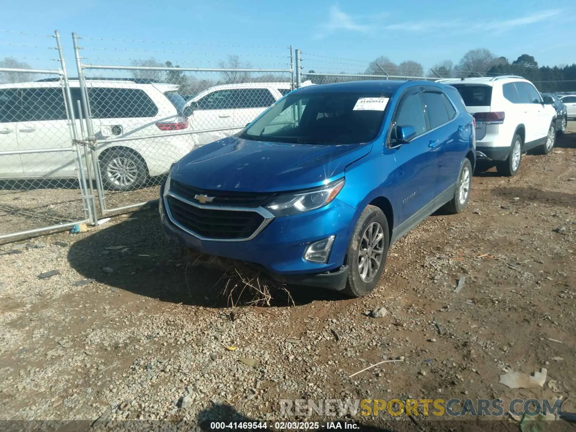 2 Photograph of a damaged car 3GNAXKEVXKS581753 CHEVROLET EQUINOX 2019