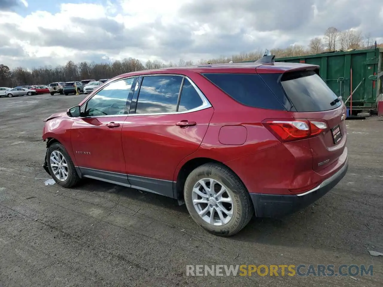 2 Photograph of a damaged car 3GNAXKEVXKS607395 CHEVROLET EQUINOX 2019
