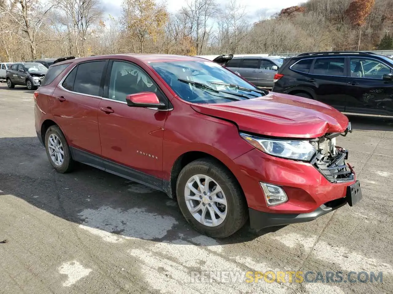 4 Photograph of a damaged car 3GNAXKEVXKS607395 CHEVROLET EQUINOX 2019
