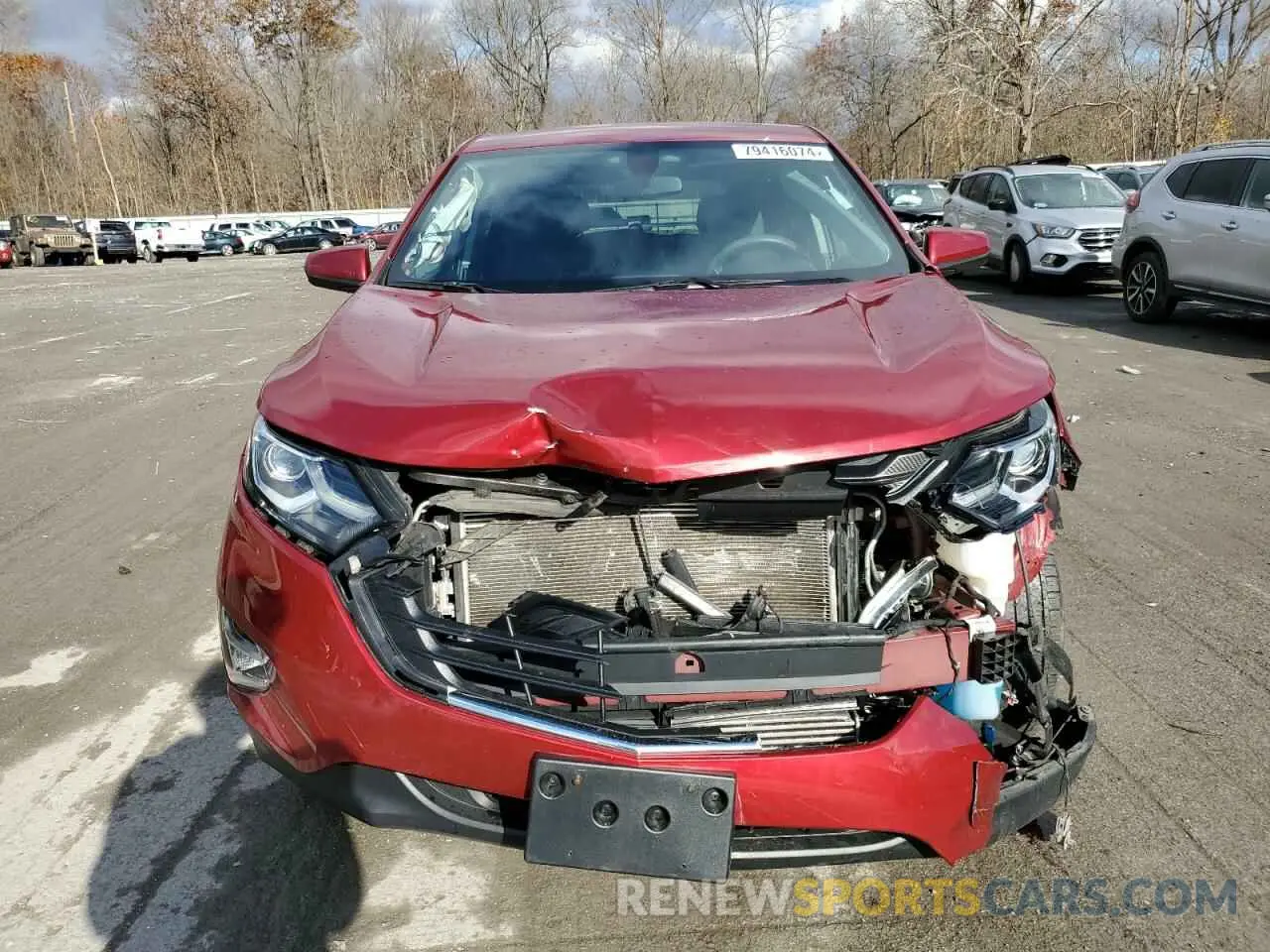 5 Photograph of a damaged car 3GNAXKEVXKS607395 CHEVROLET EQUINOX 2019