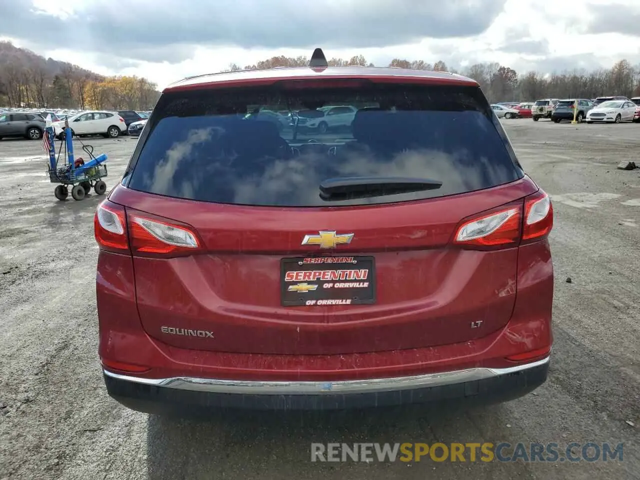 6 Photograph of a damaged car 3GNAXKEVXKS607395 CHEVROLET EQUINOX 2019