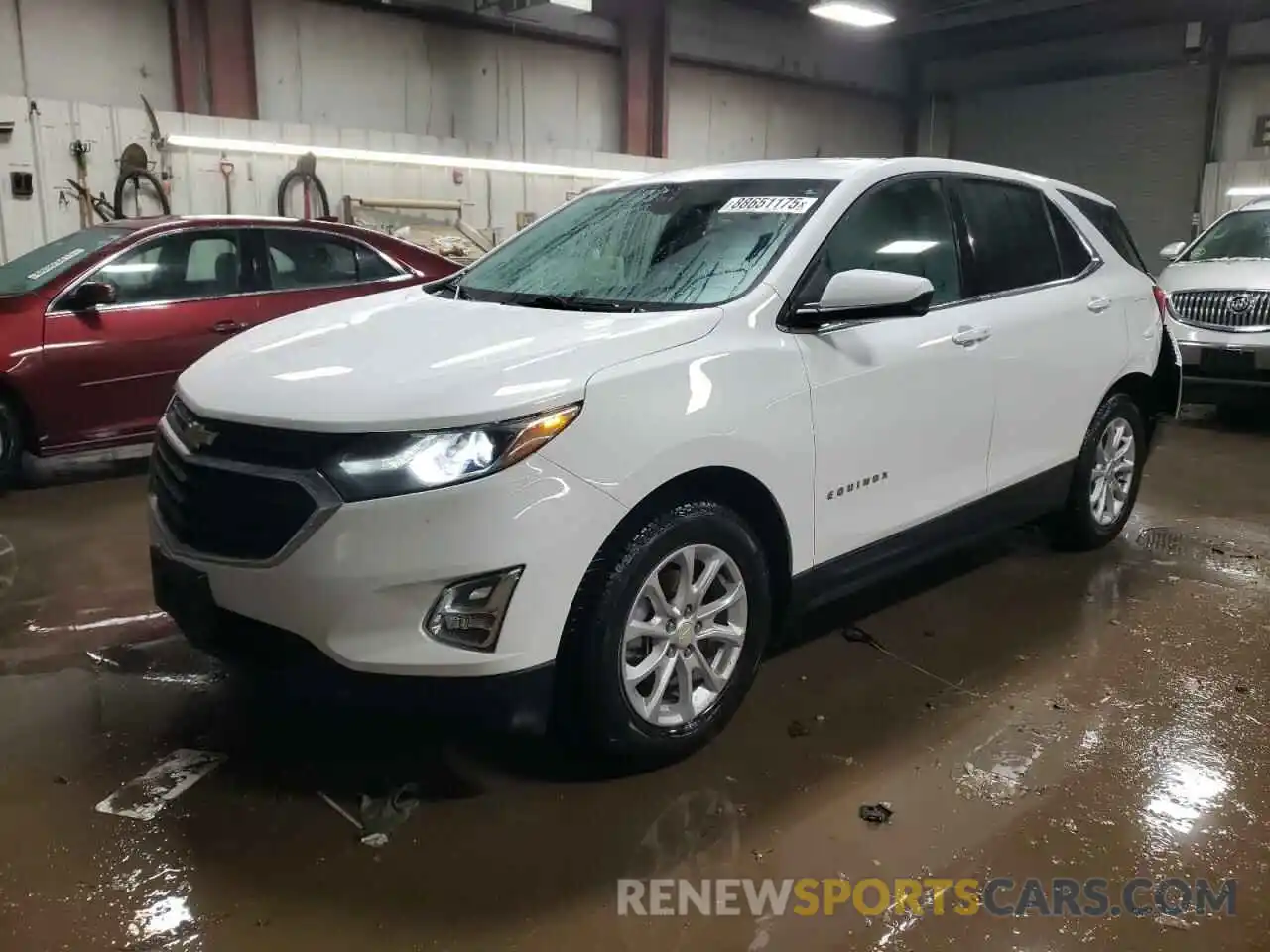 1 Photograph of a damaged car 3GNAXKEVXKS609874 CHEVROLET EQUINOX 2019