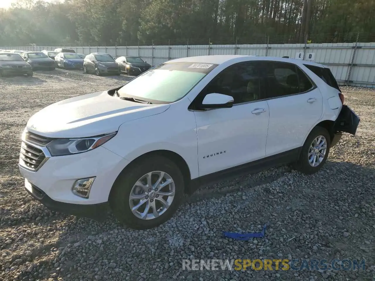 1 Photograph of a damaged car 3GNAXKEVXKS613150 CHEVROLET EQUINOX 2019