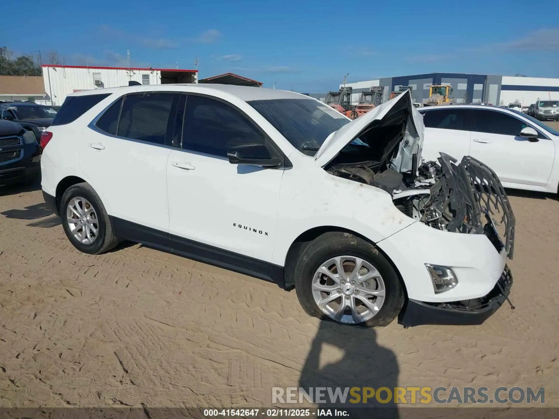 1 Photograph of a damaged car 3GNAXKEVXKS634144 CHEVROLET EQUINOX 2019