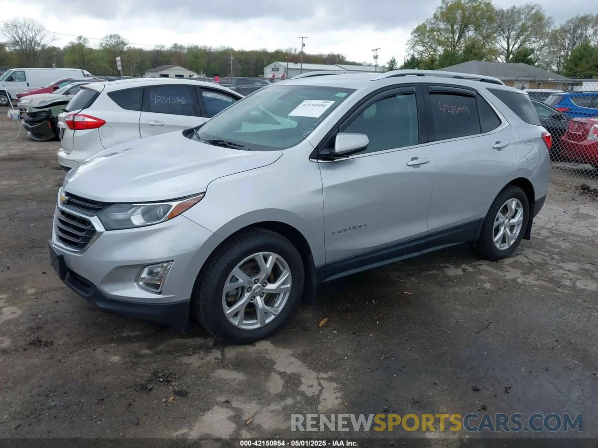 2 Photograph of a damaged car 3GNAXLEX1KS632306 CHEVROLET EQUINOX 2019