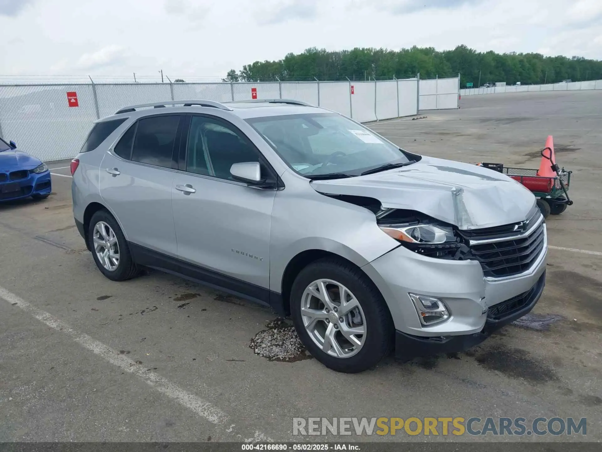 1 Photograph of a damaged car 3GNAXLEX1KS657142 CHEVROLET EQUINOX 2019
