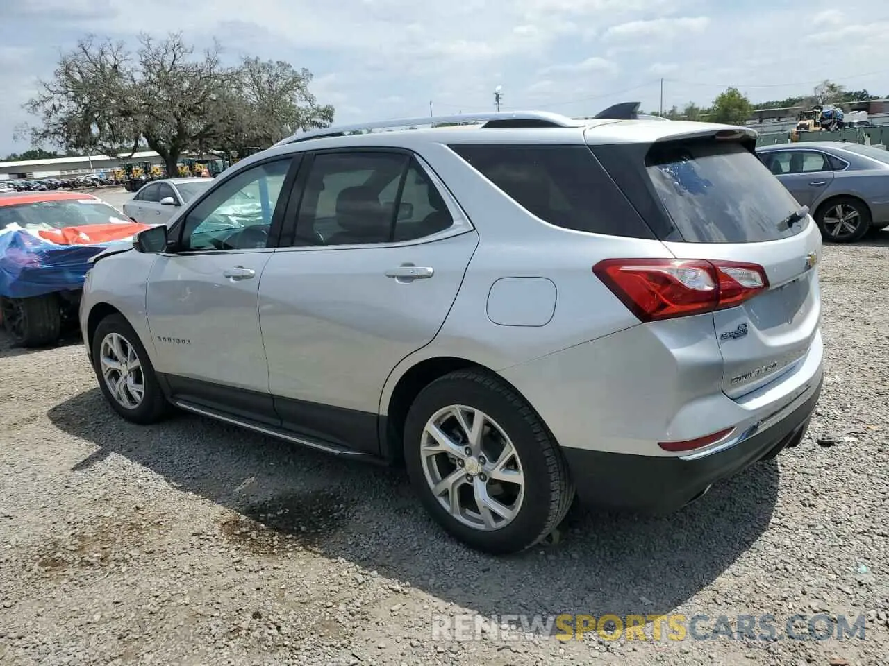 2 Photograph of a damaged car 3GNAXLEX2KS632136 CHEVROLET EQUINOX 2019