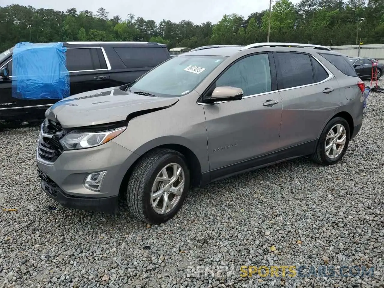 1 Photograph of a damaged car 3GNAXLEX3KS556975 CHEVROLET EQUINOX 2019