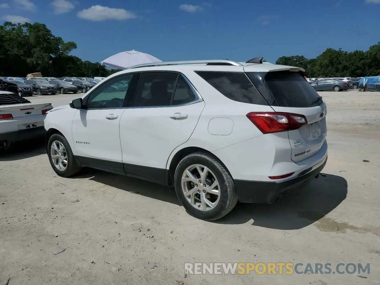 2 Photograph of a damaged car 3GNAXLEX3KS668756 CHEVROLET EQUINOX 2019