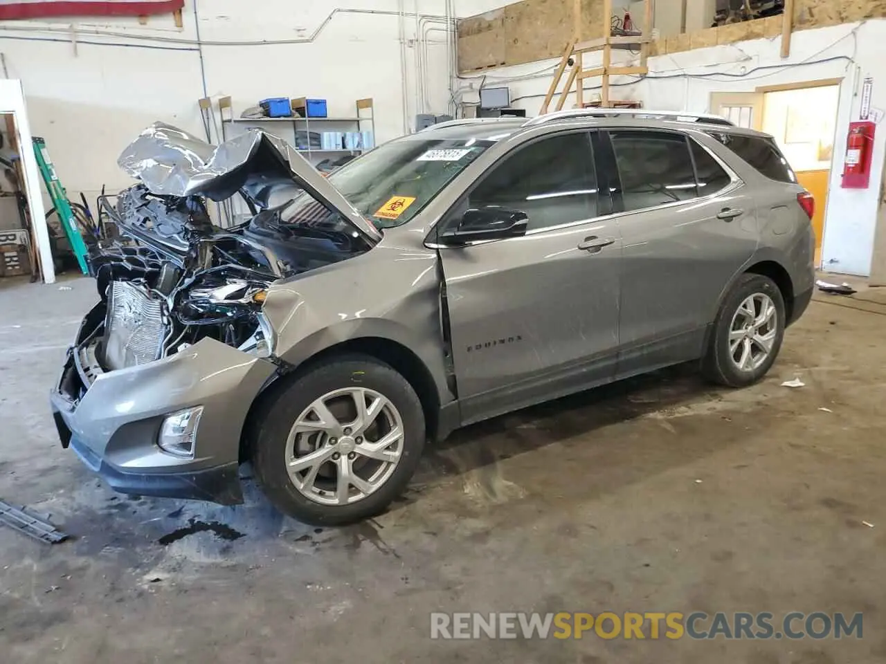1 Photograph of a damaged car 3GNAXLEX4KS580301 CHEVROLET EQUINOX 2019