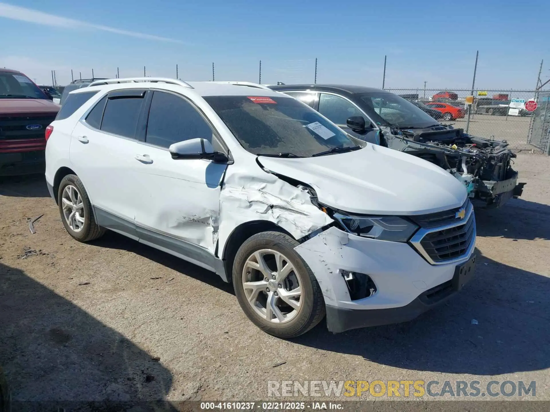 1 Photograph of a damaged car 3GNAXLEX4KS662609 CHEVROLET EQUINOX 2019